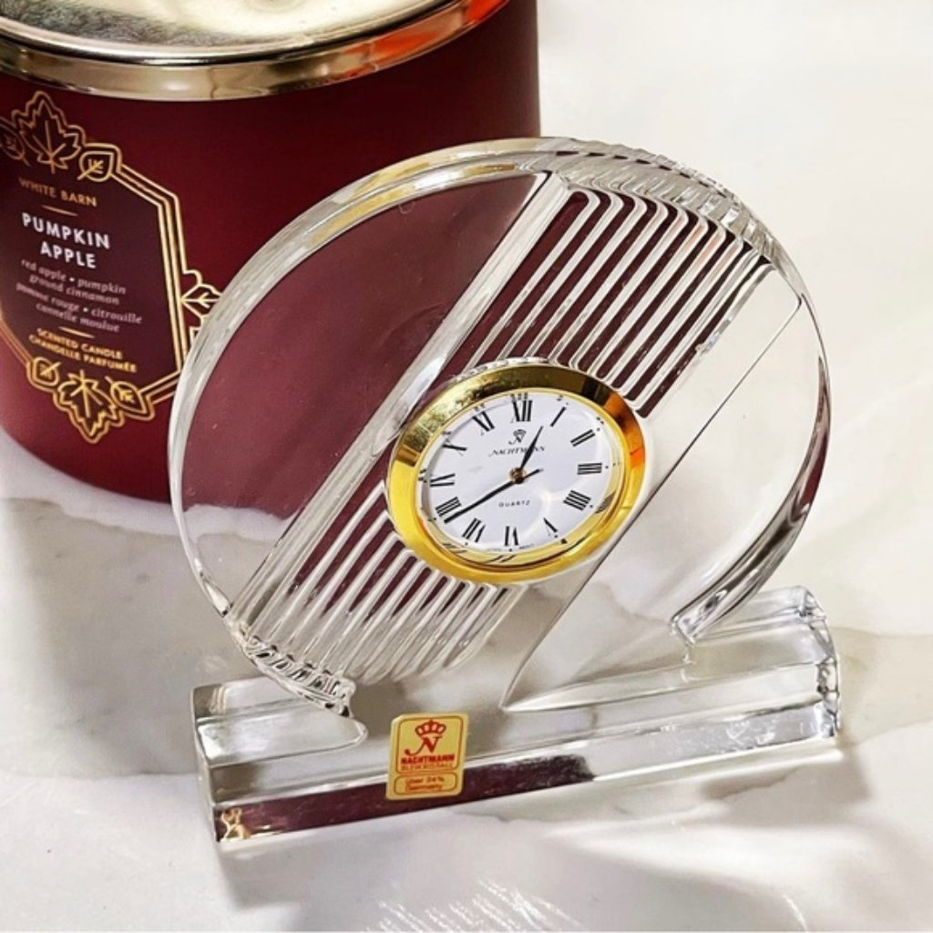 Collectible Nachtmann Germany Antique Clock